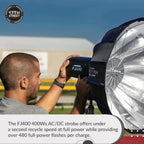 Westcott FJ400 400W Strobe Kit with Trigger, Arm, SD Card