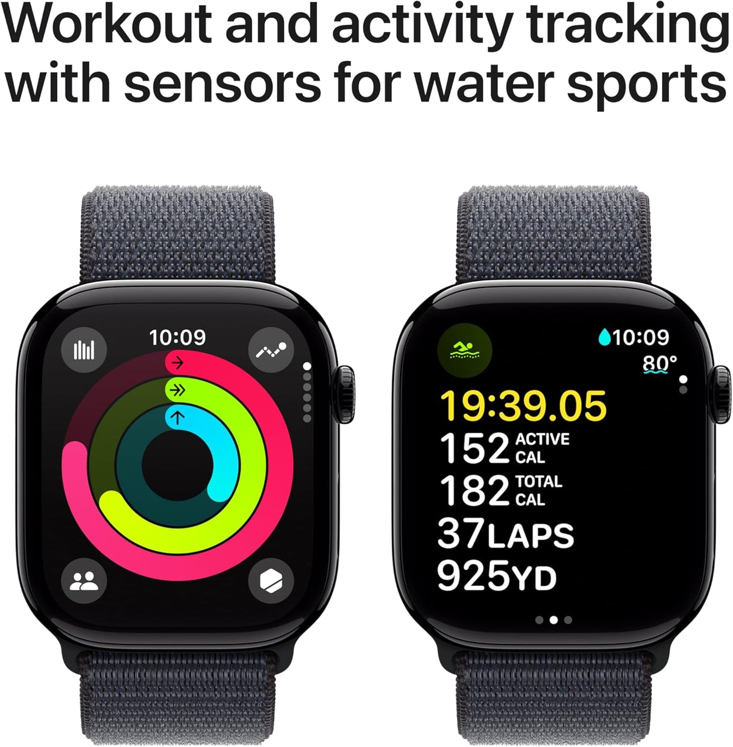 Apple MWWR3LW/A Watch Series 10 GPS 46mm Carbon Neutral