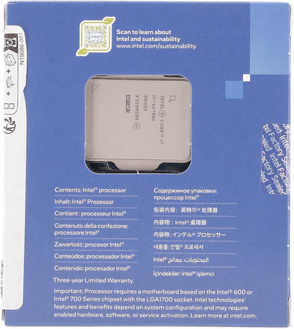 Intel BX8071514700K Core i7-14700K 5.6 GHz Desktop Processor