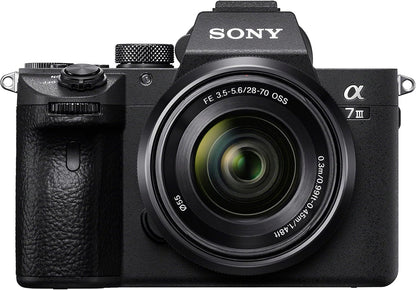 Sony ILCE7M3/B a7 III Mirrorless Camera 28-70mm Renewed
