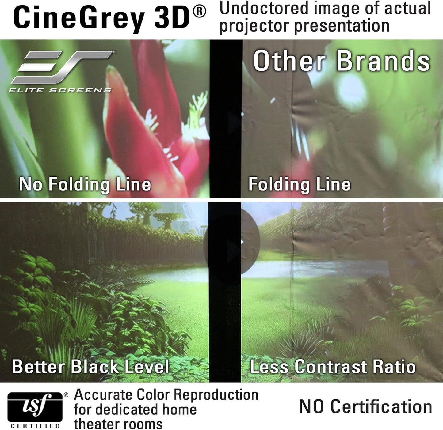 Elite Screens AR123H-CLR-X Aeon CLR Ultra-Short Throw Projector Screen