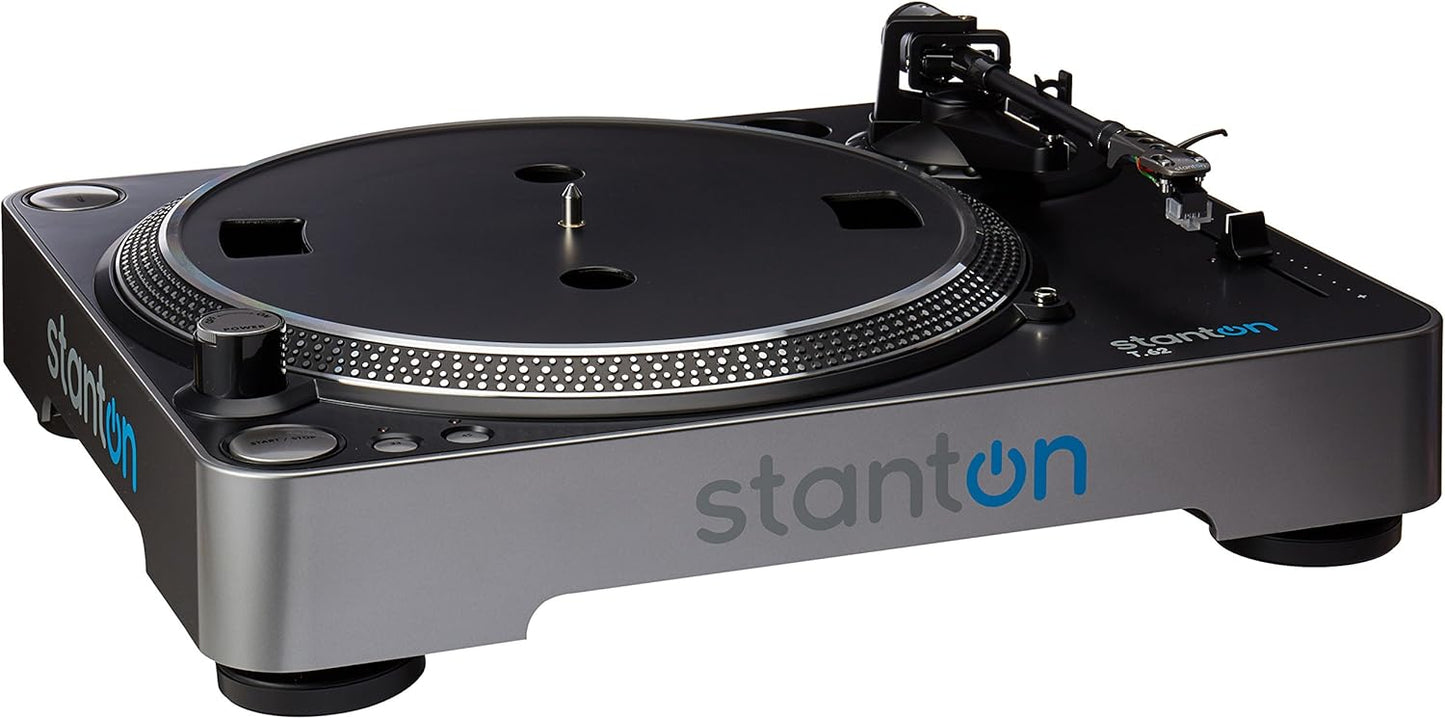 Stanton STA T62B Direct-Drive DJ Turntable with 500 Cartridge