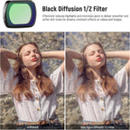 Neewer 10104810 Magnetic Black Diffusion DJI Osmo Pocket 3 Filter