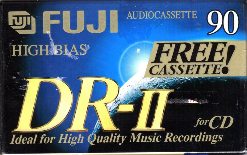Fujifilm DRII904PLUS1 Recordable Audio Tapes 5-Pack — main product image