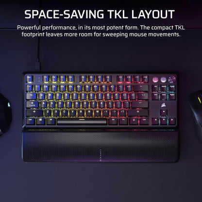 Corsair CH-911911G-NA K70 PRO TKL RGB Mechanical Keyboard