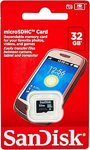 SanDisk SDSDQM-032G-B35 32GB Micro SD Card