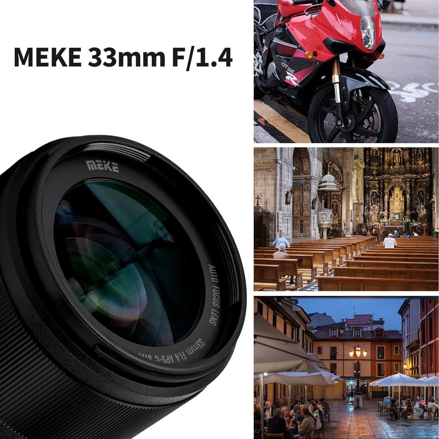 Meike 33mm F1.4 Sony E-Mount APS-C Lens