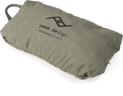 Peak Design BPT-SG-1 Packable Shopping Tote Bag Sage