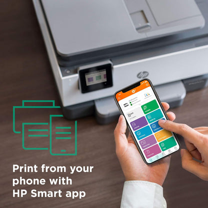 HP 1G5L3A#B1H OfficeJet Pro 9015e: Wireless Color All-in-One Printer