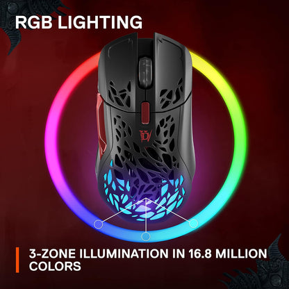 SteelSeries cpt-auo-942 Aerox 5 Wireless Diablo IV Gaming Mouse