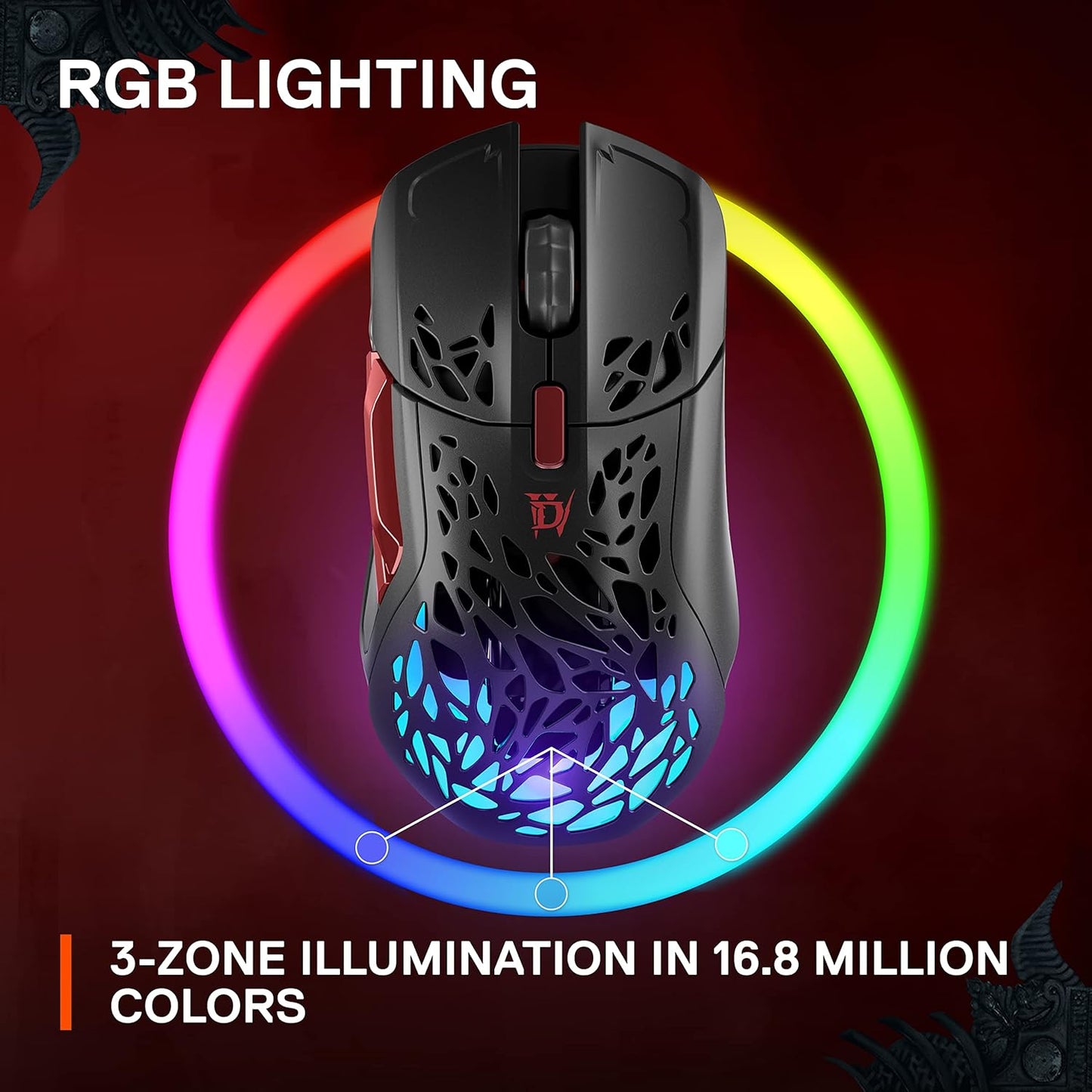 SteelSeries Aerox 5 Wireless Diablo IV Gaming Mouse