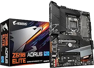 Gigabyte Z590 AORUS ELITE Intel Gaming Motherboard — main product image
