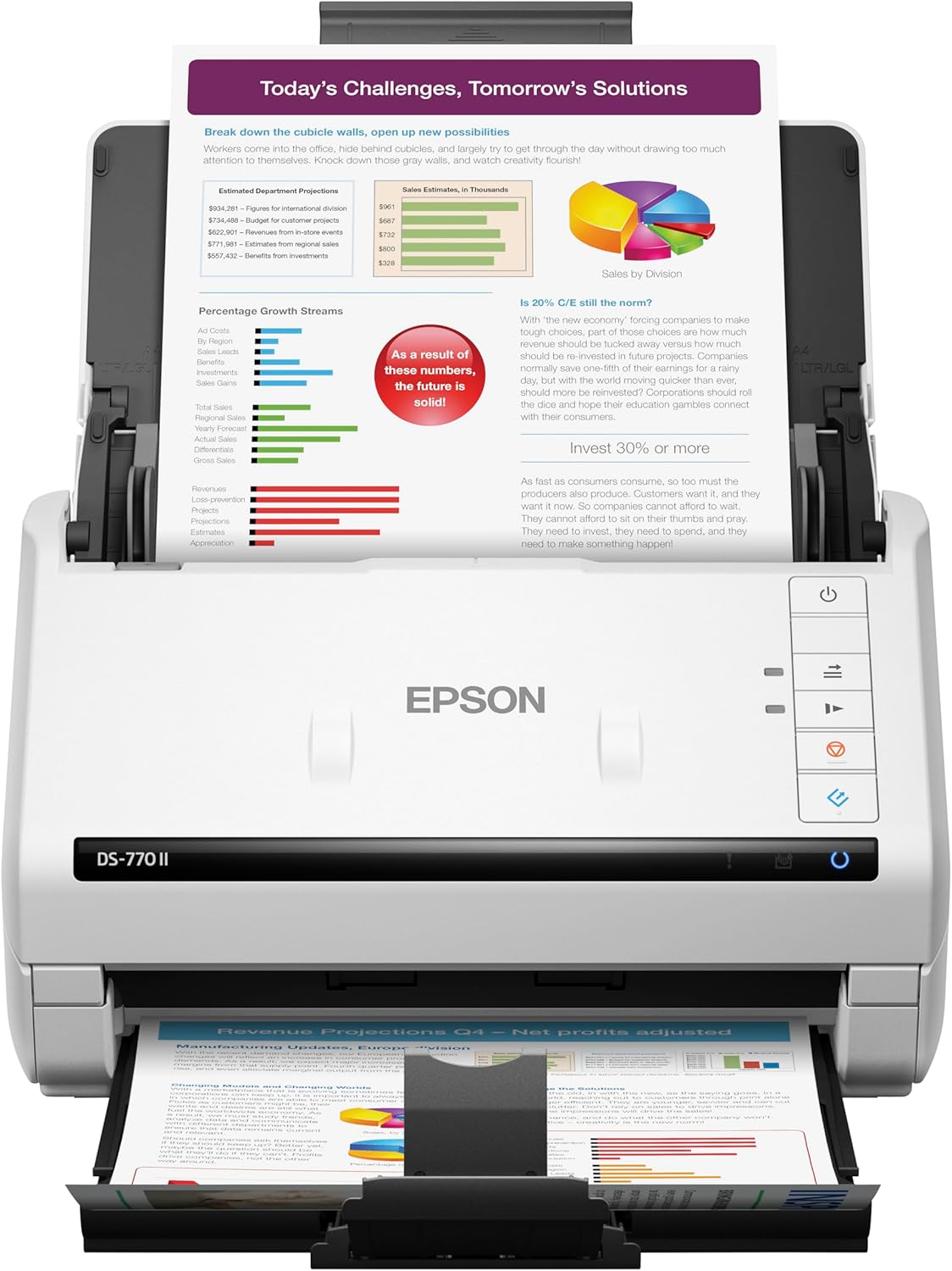 Epson DS-770 II Color Duplex Document Scanner