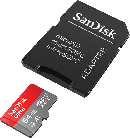 SanDisk SDSQUA4-064G 64GB Ultra microSDXC Memory Card