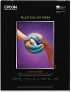 Epson S041636 Velvet Fine Art Paper 8.5x11 Matte