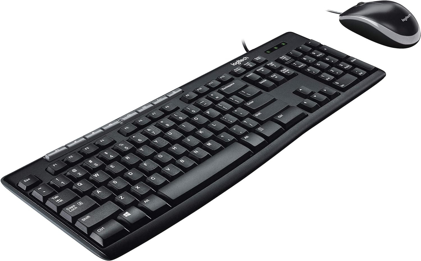 Logitech 920-002714 Media Combo MK200 Keyboard and Mouse - Wired