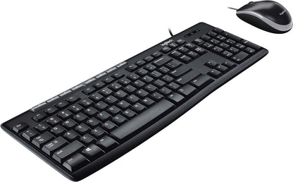 Logitech 920-002714 Media Combo MK200 Keyboard and Mouse - Wired