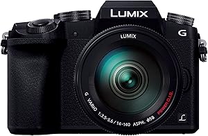 Panasonic DMC-G7H-K LUMIX G7 16MP Mirrorless Camera — main product image