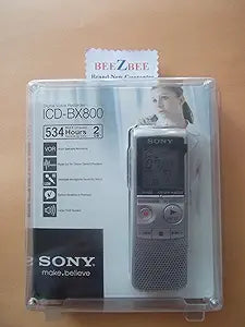 Sony ICD-BX800 2GB Digital Voice Recorder — main product image