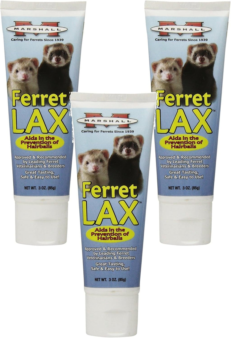 Marshall Ferret Lax Hairball Remedy 3-Pack — main product image