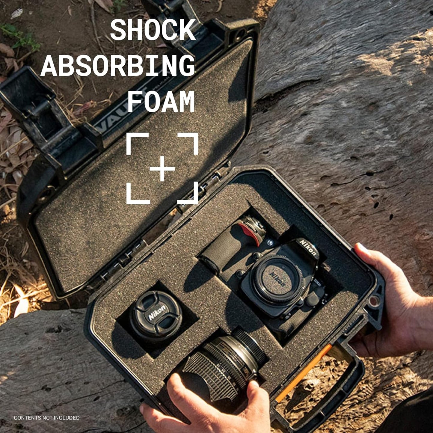 Pelican Vault V100 Hard Case: Camera, Pistol, Gear