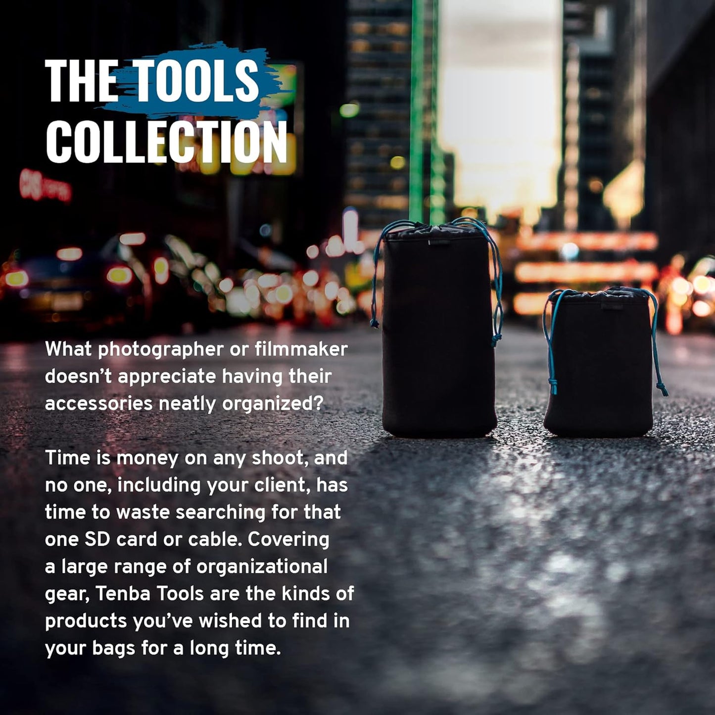 Tenba 636-353 Tools Soft Lens Pouch 6x4.5 - Camera Protection