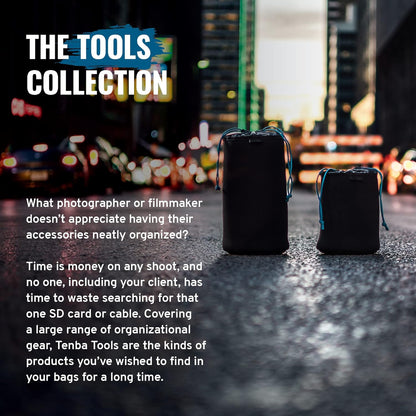 Tenba 636-353 Tools Soft Lens Pouch 6x4.5 - Camera Protection