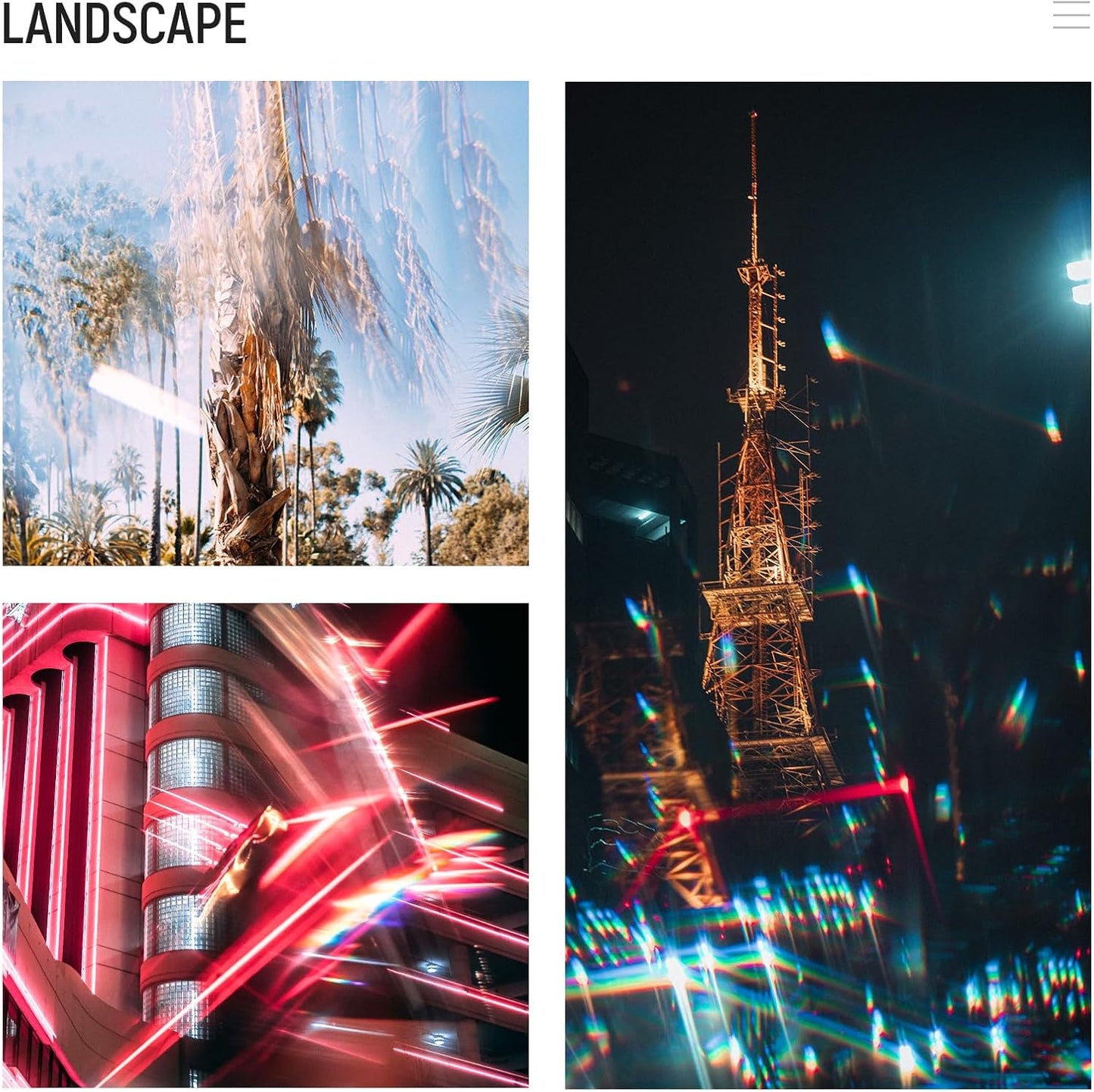 Neewer 6 Inch Triangular Prism Set K9 Crystal Glass