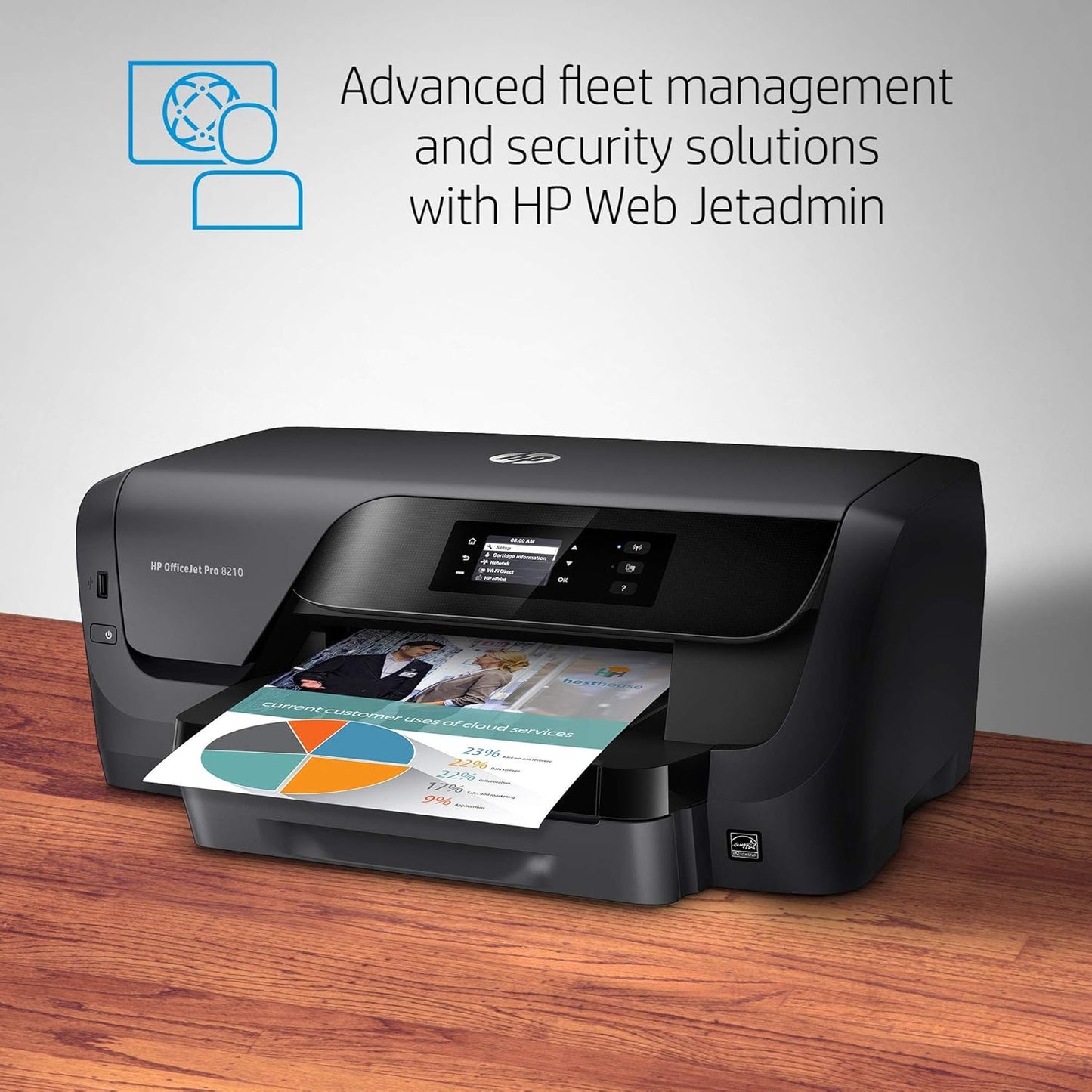 HP 8210 OfficeJet Pro Wireless Printer (Renewed)