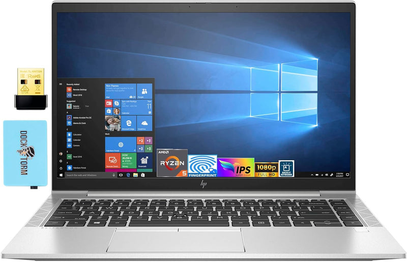 HP 1V4L6AV EliteBook 845 G7 Ryzen Laptop Bundle — main product image