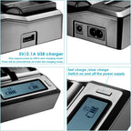 Neewer NW-F970 Battery & LCD Charger Kit