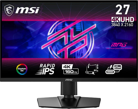 MSI MPG274URF QD: 27" UHD 160Hz Gaming Monitor