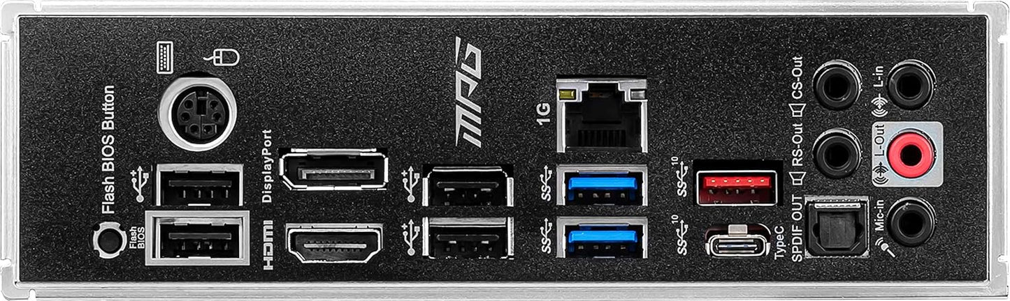 MSI MPG B550 Gaming Plus - AMD AM4 ATX Motherboard