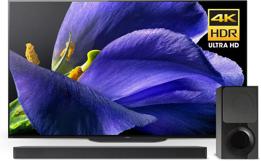 Sony XBR-65A9G 65" OLED TV w/ X9000F Soundbar Bundle