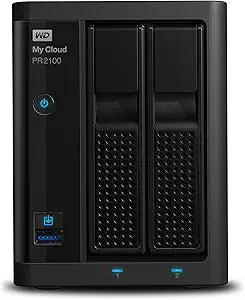 Western Digital WDBBCL0120JBK-EESN 12TB My Cloud Pro NAS — main product image