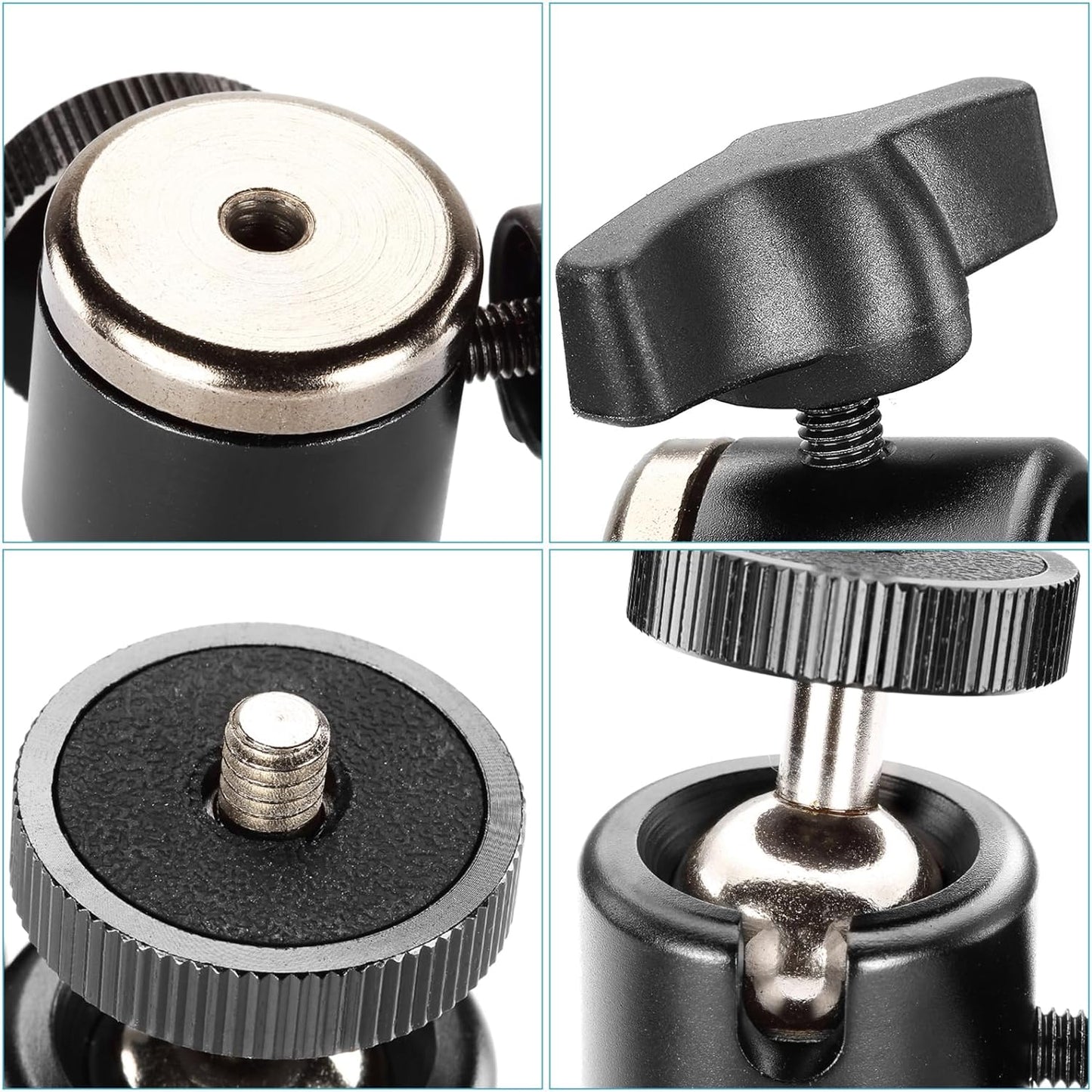 Neewer Aluminum Alloy 360° Rotating Mini Ball Head