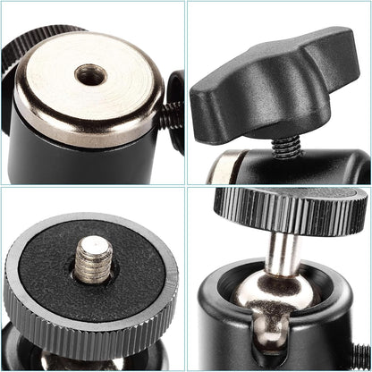 Neewer Aluminum Alloy 360° Rotating Mini Ball Head