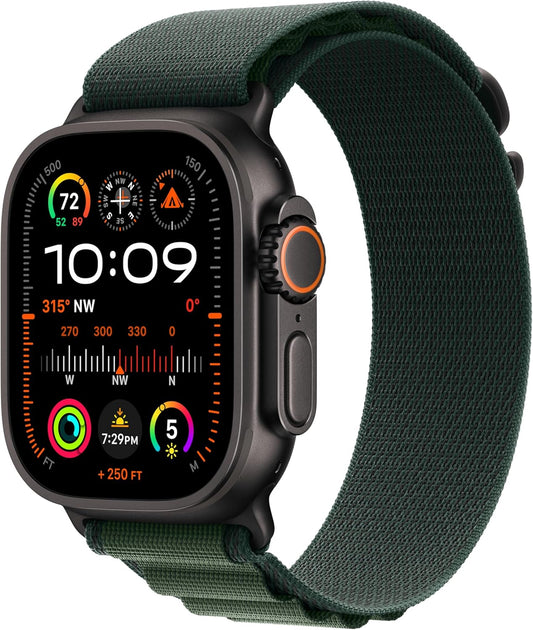 Apple Ultra 2 Renewed Black Titanium Watch