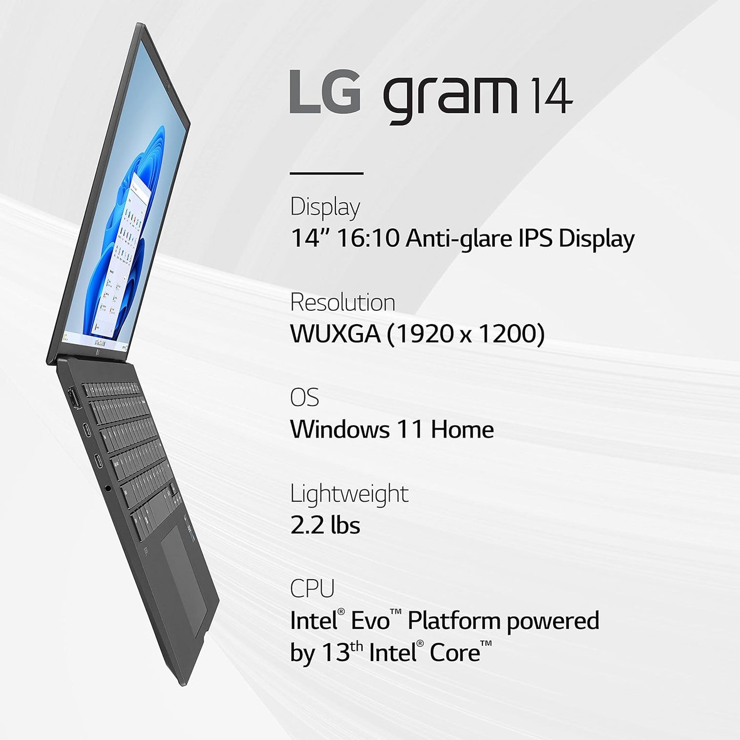 LG 14Z90R-K.ADB9U1 gram 14" i7 Lightweight Laptop