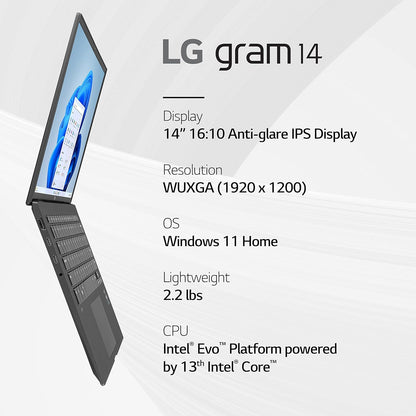 LG 14Z90R-K.ADB9U1 gram 14" i7 Lightweight Laptop