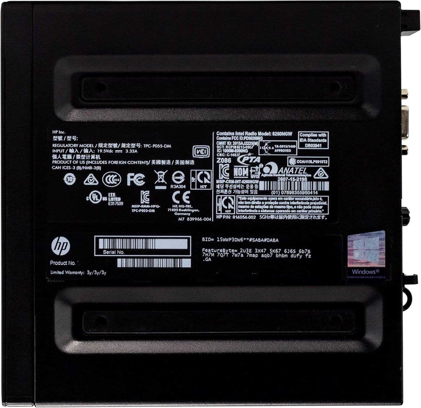 HP 800 G2 MINI Renewed: i5 Mini PC, 16GB, 500GB