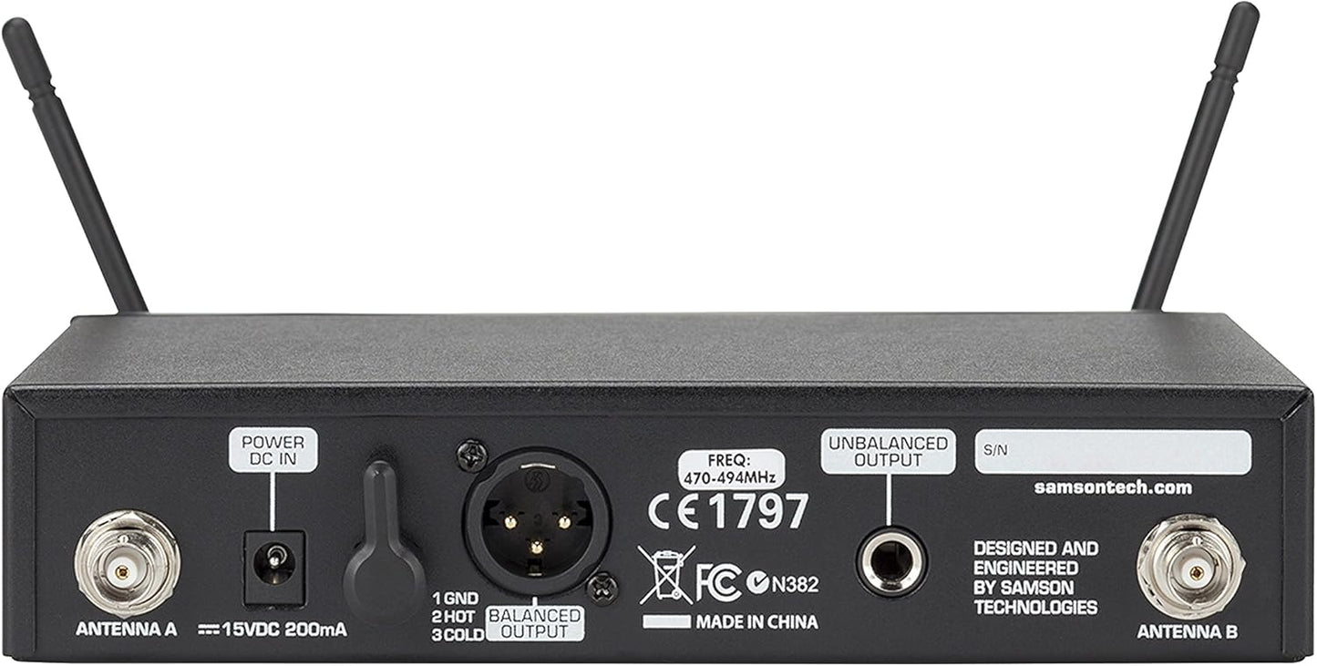 Samson SWC99BSE10 D Concert 99 Earset Wireless Microphone System