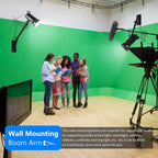 Neewer ST-WM130 Wall Mount Triangle Boom Arm for Studio Lights