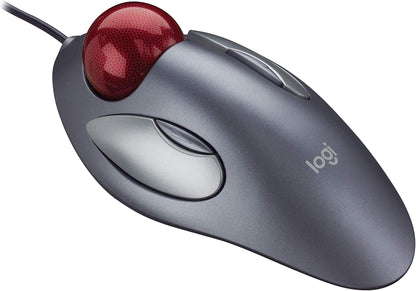 Logitech 910-000806 Trackman Marble Wired Trackball Mouse
