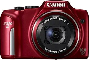 Canon 8676B011 PowerShot SX170 Digital Camera