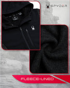 Spyder Women's Softshell Jacket: Lightweight Hooded Fleece