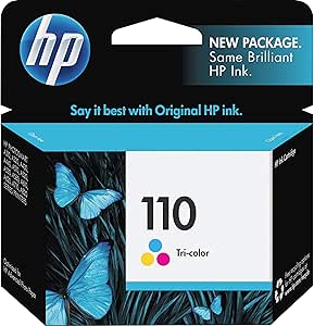 HP CB304AN 110 Tri-Color Ink Cartridge - Original Ink — main product image