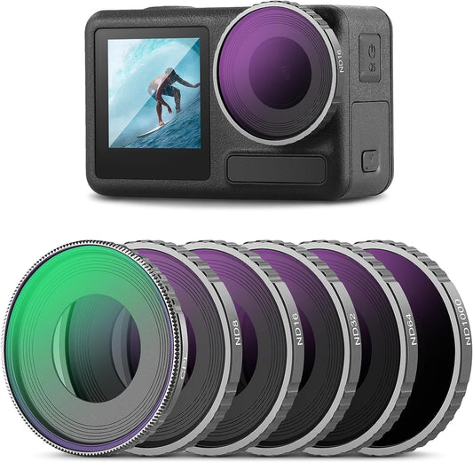 Neewer 10102940 DJI Osmo Action 5/4 ND Filter Kit