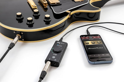 IK Multimedia IP-IRIG-HDX-IN Guitar Audio Interface: 96 kHz, iPhone/iPad/PC