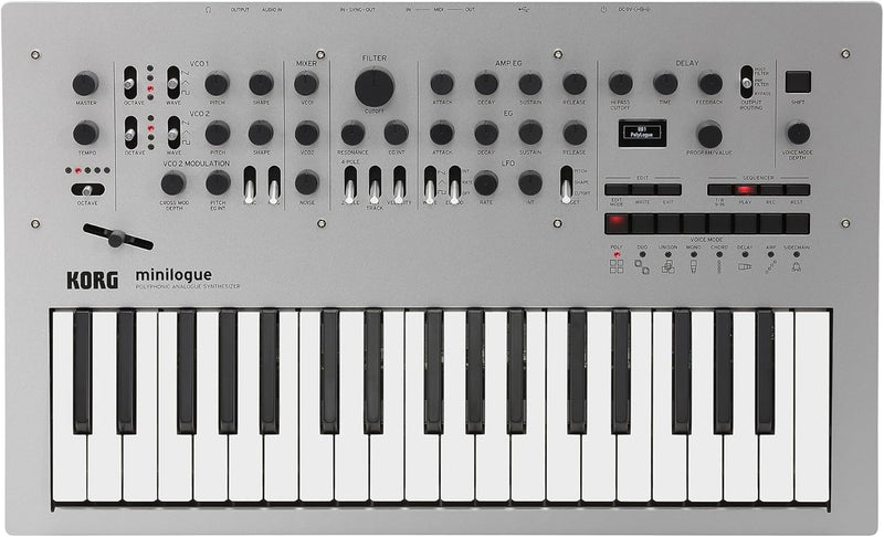 Korg MINILOGUE 4-Voice Analog Synth with Presets — main product image